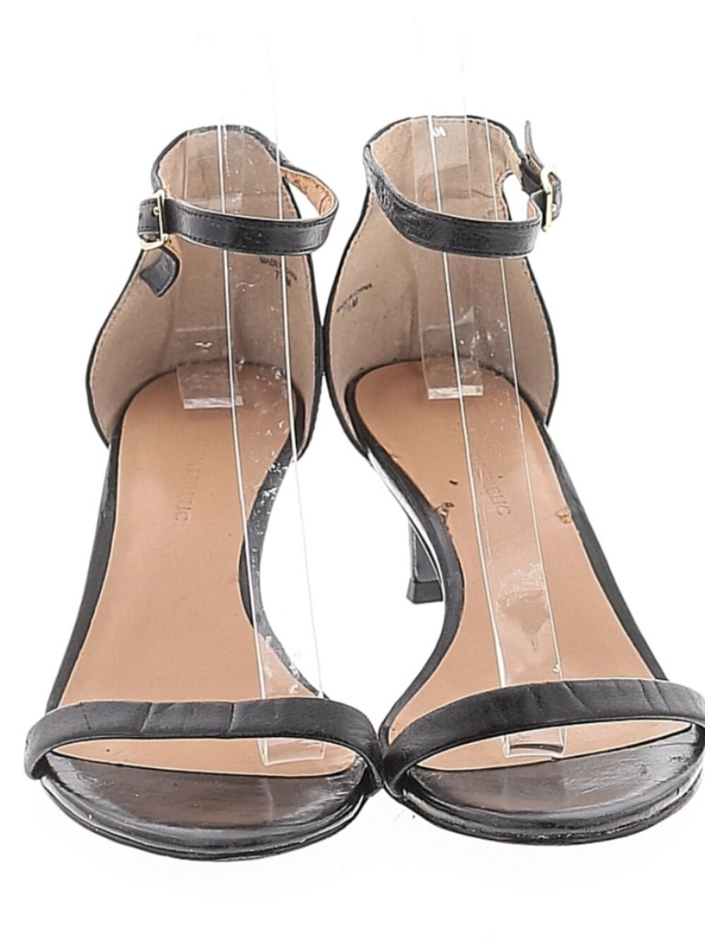 Banana Republic nudist black heel sandals